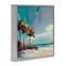 Stupell Industries Contemporary Shoreline in Summer Framed Giclee Wall Art Design by Irena Orlov